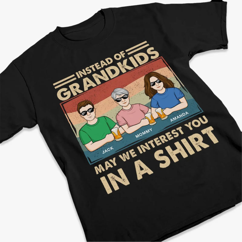 Life’s Greatest Blessings Call Me Grandma - Family Personalized Custom Unisex T-shirt, Premium T-shirt, Hoodie - Mother's Day, Gift For Mom, Grandma
