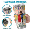 From Childhood To Forever, Best Friends - Family Personalized Custom Tumbler - Gift For Mom, Daughter