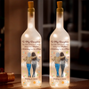 Watching You Be A Mom Is My Greatest Joy - Family Personalized Custom Bottle Lamp - Gift For Mom, Daughter