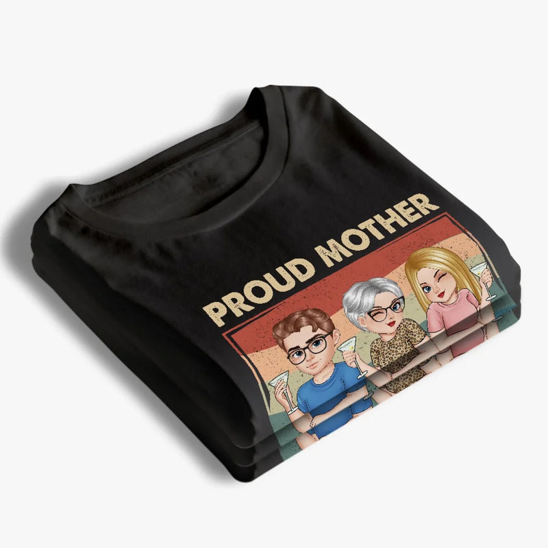 A Thoughtful Gift For The Heart Of The Family - Family Personalized Custom Unisex T-shirt, Premium T-shirt, Hoodie - Mother's Day, Gift For Mom, Grandma