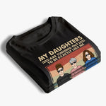 A Unique Way To Honor Her Special Role - Family Personalized Custom Unisex T-shirt, Premium T-shirt, Hoodie - Mother's Day, Gift For Mom, Daughter