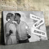 Custom Photo Love You More With Every Moment - Couple Personalized Custom Horizontal Canvas - Gift For Husband Wife, Anniversary