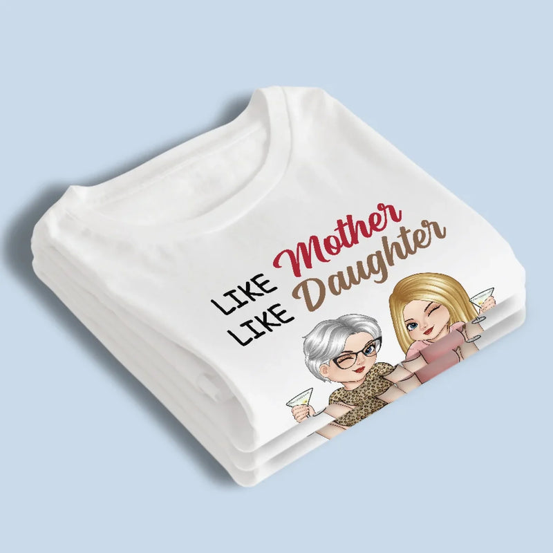 I Love You Forever & Always - Family Personalized Custom Unisex T-shirt, Premium T-shirt, Hoodie - Mother's Day, Gift For Mom, Daughter