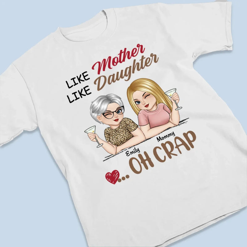 I Love You Forever & Always - Family Personalized Custom Unisex T-shirt, Premium T-shirt, Hoodie - Mother's Day, Gift For Mom, Daughter