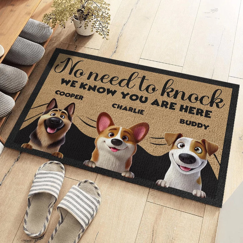 Fur Approved Access For Special Friends - Dog Personalized Custom Home Decor Decorative Mat - House Warming Gift For Pet Owners, Pet Lovers