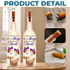 Together, Always By Your Side - Memorial Personalized Custom Bottle Lamp - Sympathy Gift For Family Members