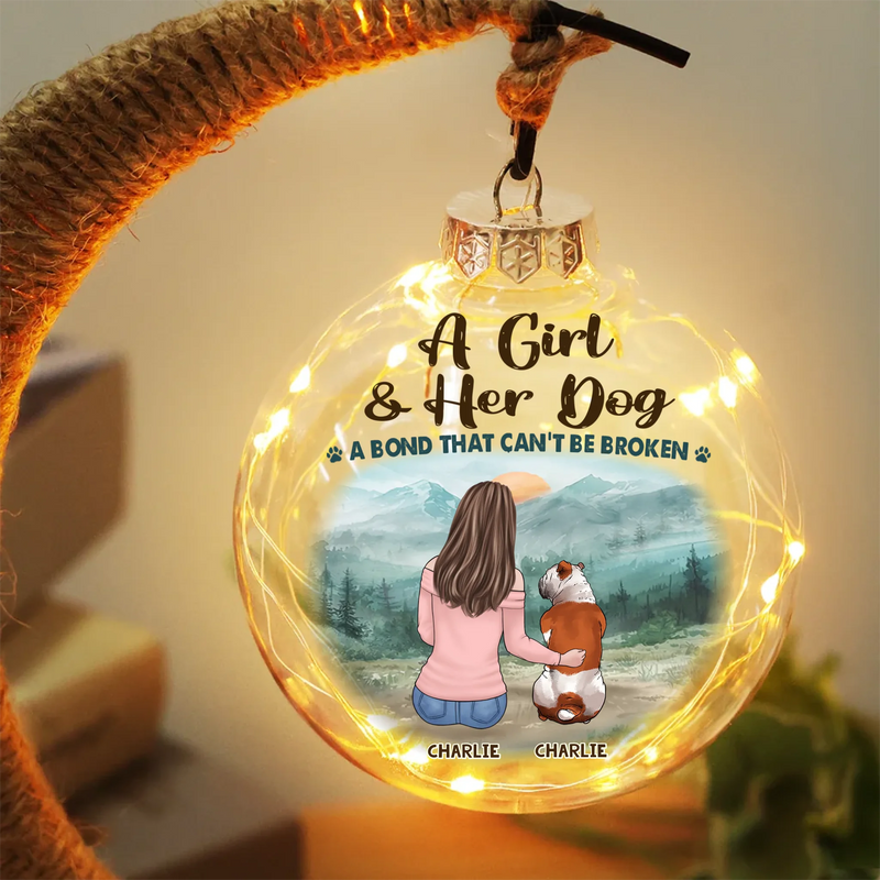 Love You Now And Forever - Dog & Cat Personalized Custom Moon Lamp Light - Gift For Pet Owners, Pet Lovers