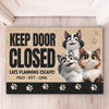 My Heart Belongs To My Furry Friend - Cat Personalized Custom Home Decor Decorative Mat - House Warming Gift For Pet Owners, Pet Lovers