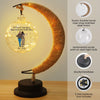A Gift That Matches The Brightness Of Your Friendship - Bestie Personalized Custom Moon Lamp Light - Gift For Best Friends, BFF, Sisters