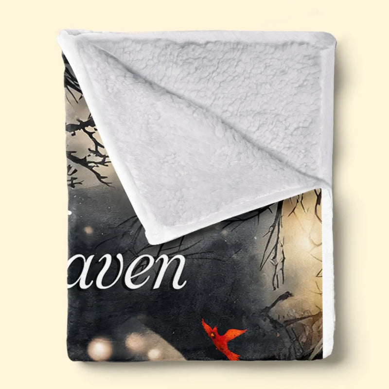 Custom Photo The Love Of A Family Is A Life's Greatest Blessing - Memorial Personalized Custom Blanket - Sympathy Gift For Family Members