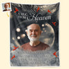 Custom Photo The Love Of A Family Is A Life's Greatest Blessing - Memorial Personalized Custom Blanket - Sympathy Gift For Family Members