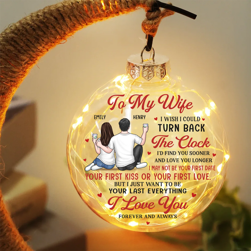 You Are The Love Story I Always Dreamed Of - Couple Personalized Custom Moon Lamp Light - Gift For Husband Wife, Anniversary