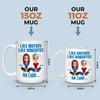 From Her, I Learned Love - Family Personalized Custom Mug - Mother's Day, Gift For Mom, Daughter
