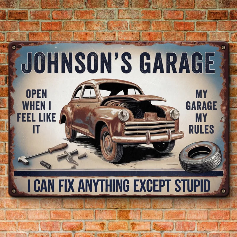 For The Moments That Make Your Family Unique - Family Personalized Custom Home Decor Metal Sign - House Warming Gift For Yourself, Husband Wife, Best Friends, Family Members