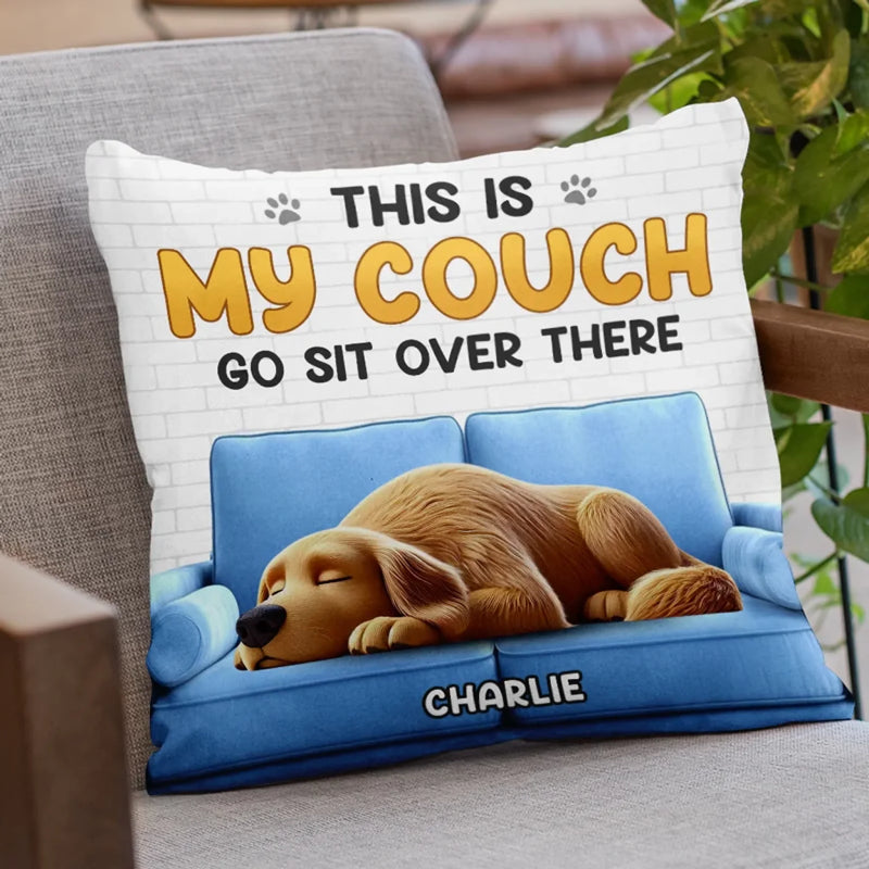 A Cozy Way To Celebrate Your Love For Your Pup - Dog Personalized Custom Pillow - Gift For Pet Owners, Pet Lovers