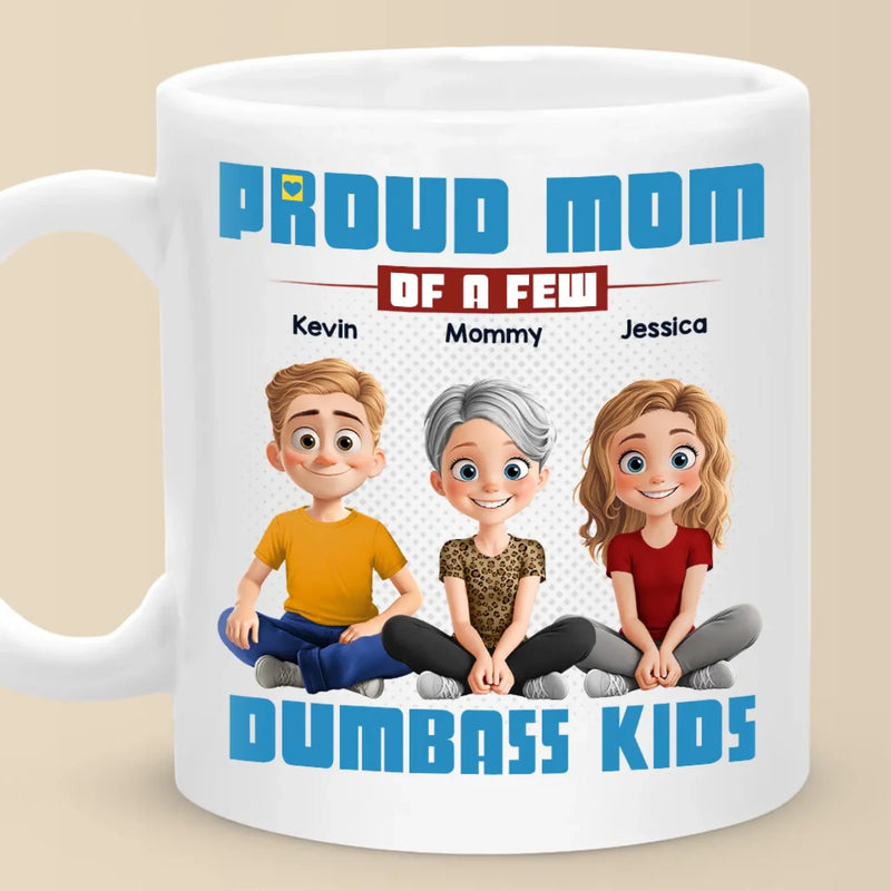 Everything I Am, I Owe To My Mom - Family Personalized Custom Mug - Gift For Mom
