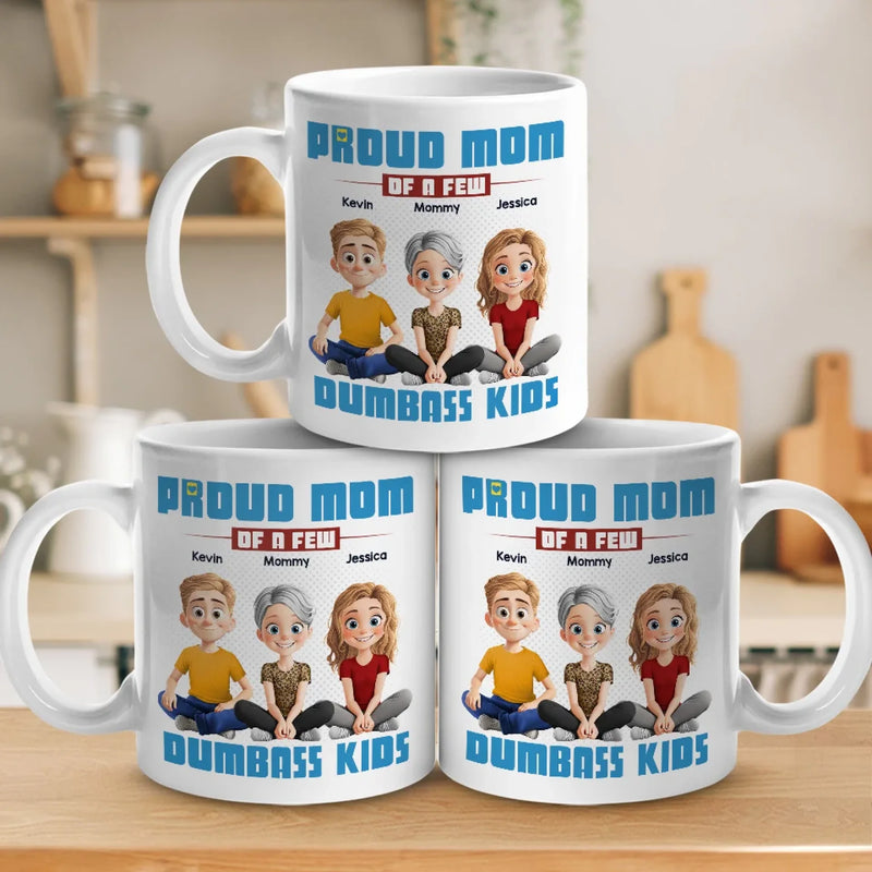 Everything I Am, I Owe To My Mom - Family Personalized Custom Mug - Gift For Mom