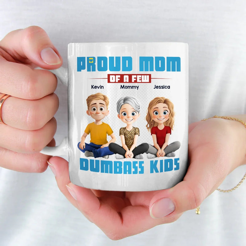 Everything I Am, I Owe To My Mom - Family Personalized Custom Mug - Gift For Mom