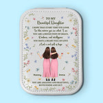 You Have A Heart Full Of Love - Family Personalized Custom Jewelry Box LED Makeup - Gift For Daughter, Mom