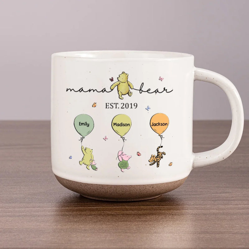 A Thoughtful Gift For The One Who Loves In Every Role - Family Personalized Custom Printed Pottery Mug - Gift For Mom, Grandma
