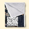 Custom Photo It's A Big Hug From Us - Family Personalized Custom Blanket - Gift For Grandma, Grandkid