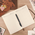Be Kind To Yourself, Always - Family Personalized Custom Leather Journal - Gift For Home Cooks, Bakers