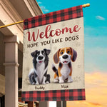 Paws, Play, Repeat - Dog Personalized Custom Flag - Gift For Dog Lovers, Pet Parents