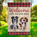 Paws, Play, Repeat - Dog Personalized Custom Flag - Gift For Dog Lovers, Pet Parents