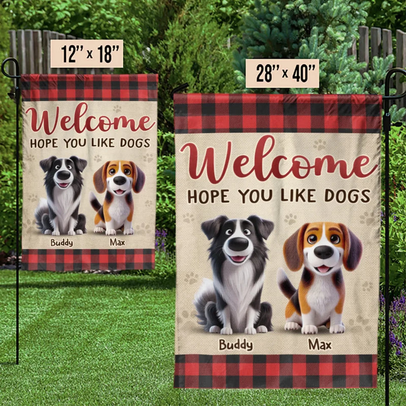 Paws, Play, Repeat - Dog Personalized Custom Flag - Gift For Pet Owners, Pet Lovers