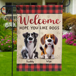 Paws, Play, Repeat - Dog Personalized Custom Flag - Gift For Dog Lovers, Pet Parents