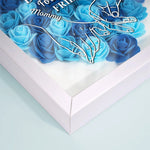 I’ll Always Be Your Little Girl - Family Personalized Custom Flower Shadow Box - Mother's Day, Gift For Mom, Daughter