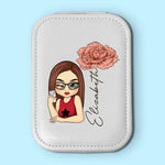Stay Golden And Shine Your Light - Family Personalized Custom Jewelry Box LED Makeup - Gift For Women