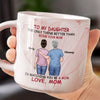 Seeing You As A Mother Is My Greatest Joy - Family Personalized Custom Marble Mug - Mother's Day, Gift For Daughter
