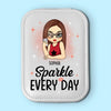 Shine Like You Mean It - Family Personalized Custom Jewelry Box LED Makeup - Gift For Yourself, Best Friends, Siblings, Family Members