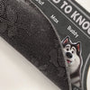 No Need To Knock, Our Security System Has Paws - Dog Personalized Custom Home Decor Decorative Mat - House Warming Gift For Pet Owners, Pet Lovers
