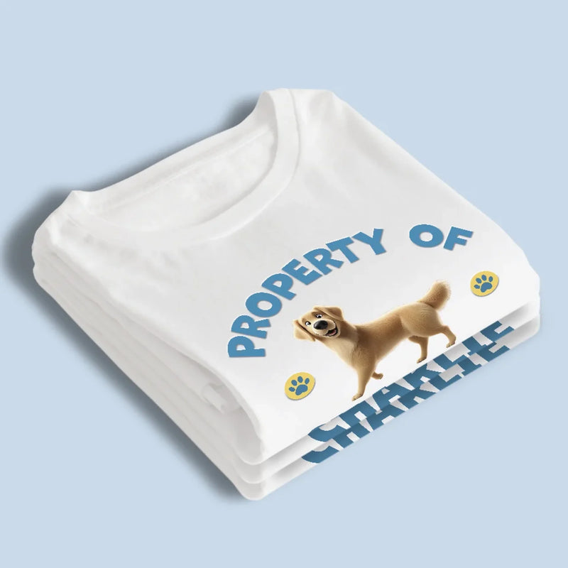 Protected By Paws And Teeth - Dog Personalized Custom Unisex T-shirt, Premium T-shirt, Hoodie - Gift For Pet Owners, Pet Lovers