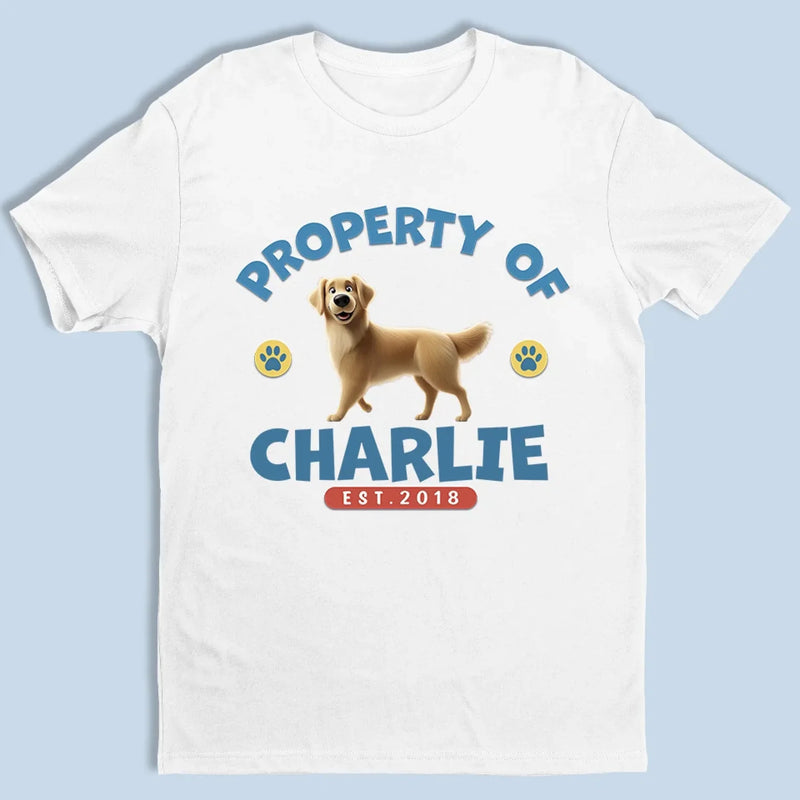 Protected By Paws And Teeth - Dog Personalized Custom Unisex T-shirt, Premium T-shirt, Hoodie - Gift For Pet Owners, Pet Lovers