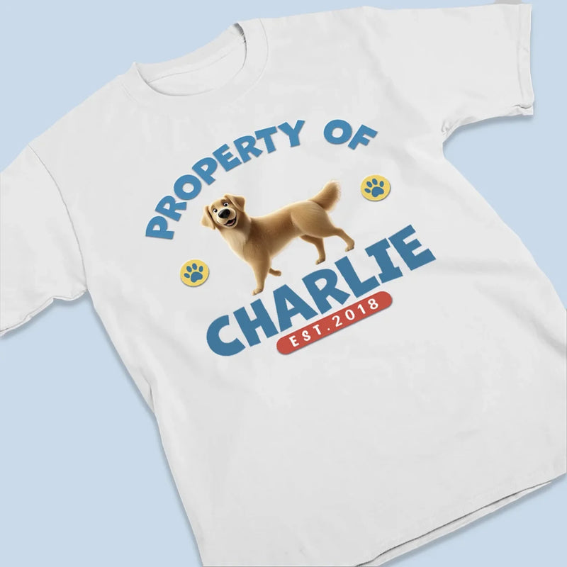 Protected By Paws And Teeth - Dog Personalized Custom Unisex T-shirt, Premium T-shirt, Hoodie - Gift For Pet Owners, Pet Lovers