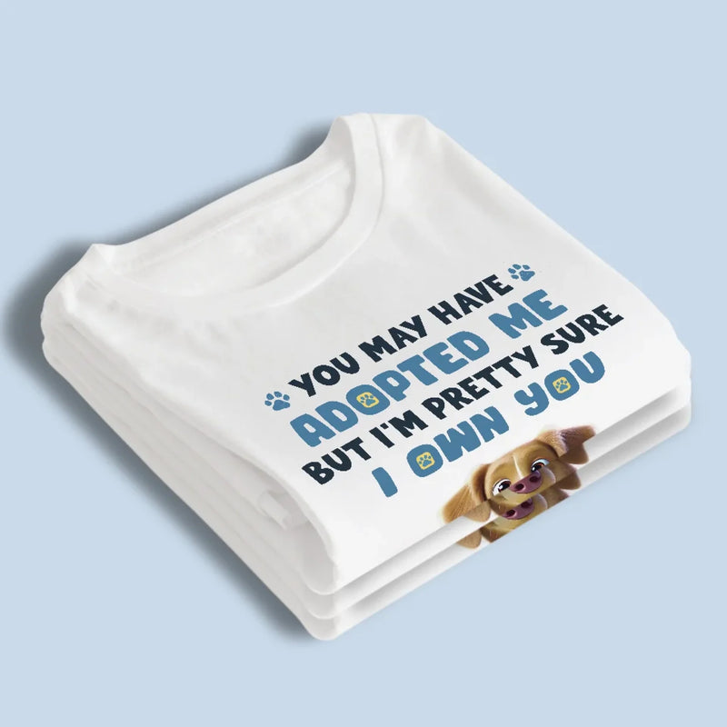 I Let You Think You’re In Charge - Dog Personalized Custom Unisex T-shirt, Premium T-shirt, Hoodie - Gift For Pet Owners, Pet Lovers