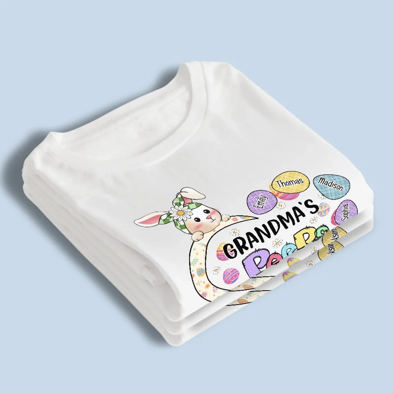 Mama’s Little Bunnies Make Life Sweet - Family Personalized Custom Unisex T-shirt, Premium T-shirt, Hoodie - Easter Gift For Mom, Grandma