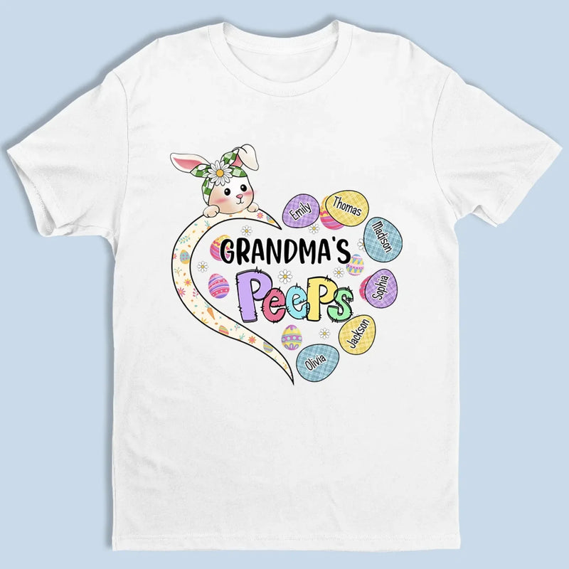 Mama’s Little Bunnies Make Life Sweet - Family Personalized Custom Unisex T-shirt, Premium T-shirt, Hoodie - Easter Gift For Mom, Grandma