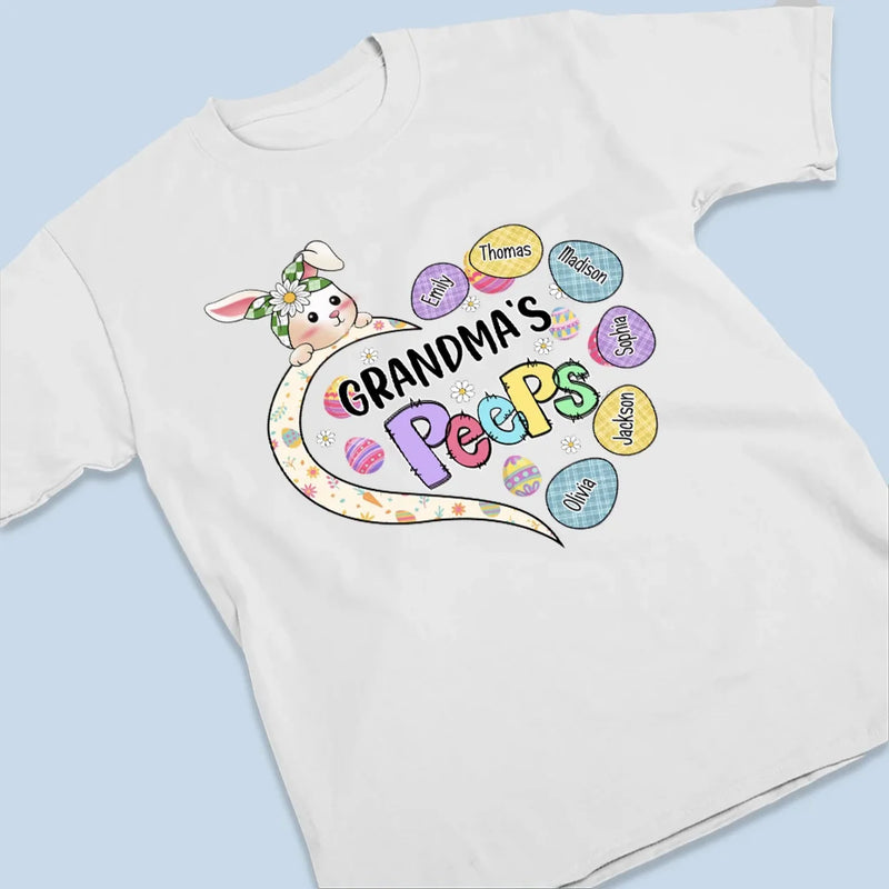 Mama’s Little Bunnies Make Life Sweet - Family Personalized Custom Unisex T-shirt, Premium T-shirt, Hoodie - Easter Gift For Mom, Grandma