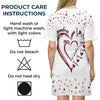 A Grandmother’s Love Is The Warmest Hug - Family Personalized Custom Women's Sleep Tee - Mother's Day Gift For Mom, Grandma