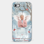 Custom Photo In Our Hearts, You Live On - Memorial Personalized Custom Clear Phone Case - Sympathy Gift For Family