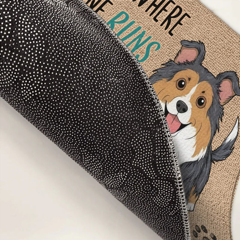 Dogs Make Everything Better - Dog Personalized Custom Home Decor Decorative Mat - House Warming Gift For Pet Owners, Pet Lovers