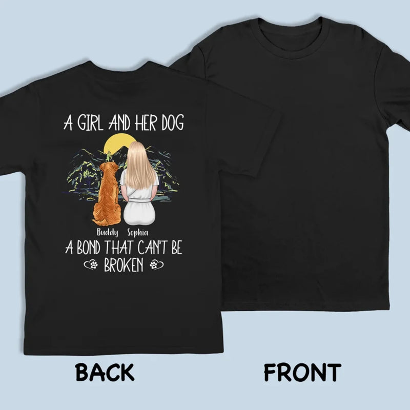 Loyal Hearts Come With Wagging Tails - Dog Personalized Custom Back Printed Unisex T-shirt, Hoodie, Sweatshirt - Gift For Pet Owners, Pet Lovers
