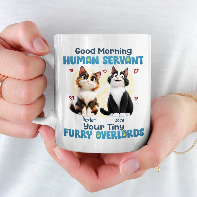 Paws And Reflect - Cat Personalized Custom Mug - Gift For Pet Owners, Pet Lovers