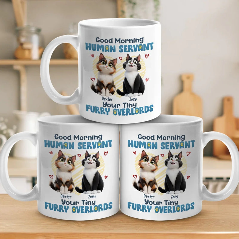 Paws And Reflect - Cat Personalized Custom Mug - Gift For Pet Owners, Pet Lovers