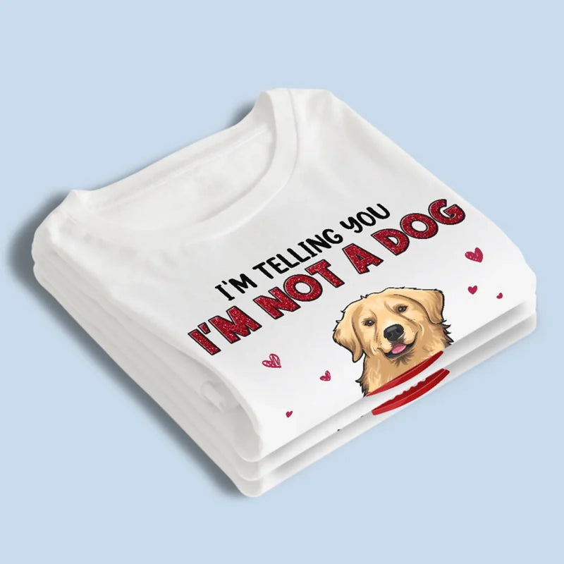 Happiness Is A Wagging Tail - Dog Personalized Custom Unisex T-shirt, Premium T-shirt, Hoodie - Gift For Pet Owners, Pet Lovers
