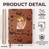 A Daily Note To Be Kind To Yourself - Family Personalized Custom Leather Journal - Mother's Day Gift For Mom, Yourself, Best Friends, Siblings, Family Members